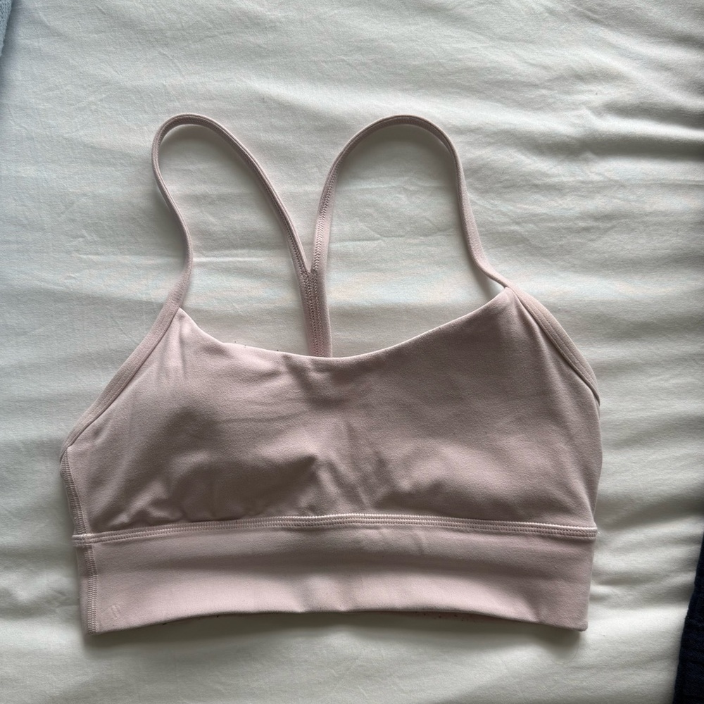 Lululemon Blush Longline Y Sports Bra